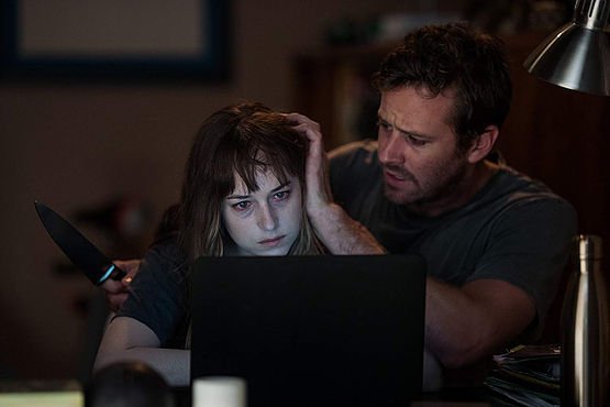 Dakota Johnson and Armie Hammer in Wounds