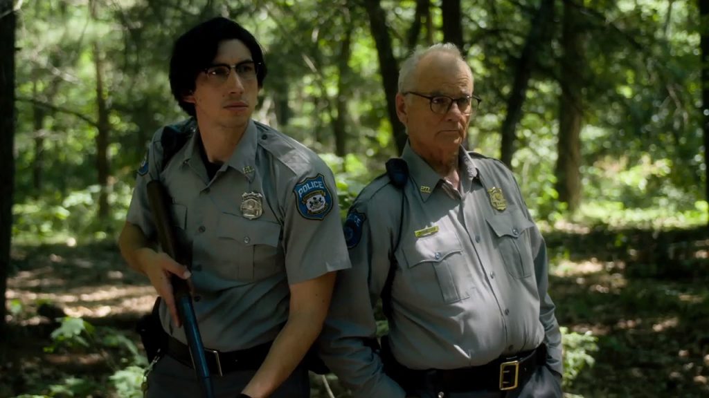 Adam Driver and Bill Murray in The Dead Don't Die