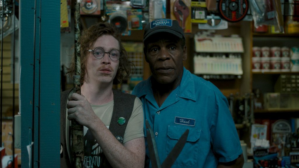 Danny Glover and Caleb Landry Jones in The Dead Don't Die
