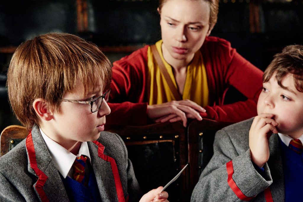 Rory Stroud as Wilbur, Maeve Dermody as Frankie and Samuel Jones as Barnaby in Love Type D (Sasha Collington/Midnight Circus Films)