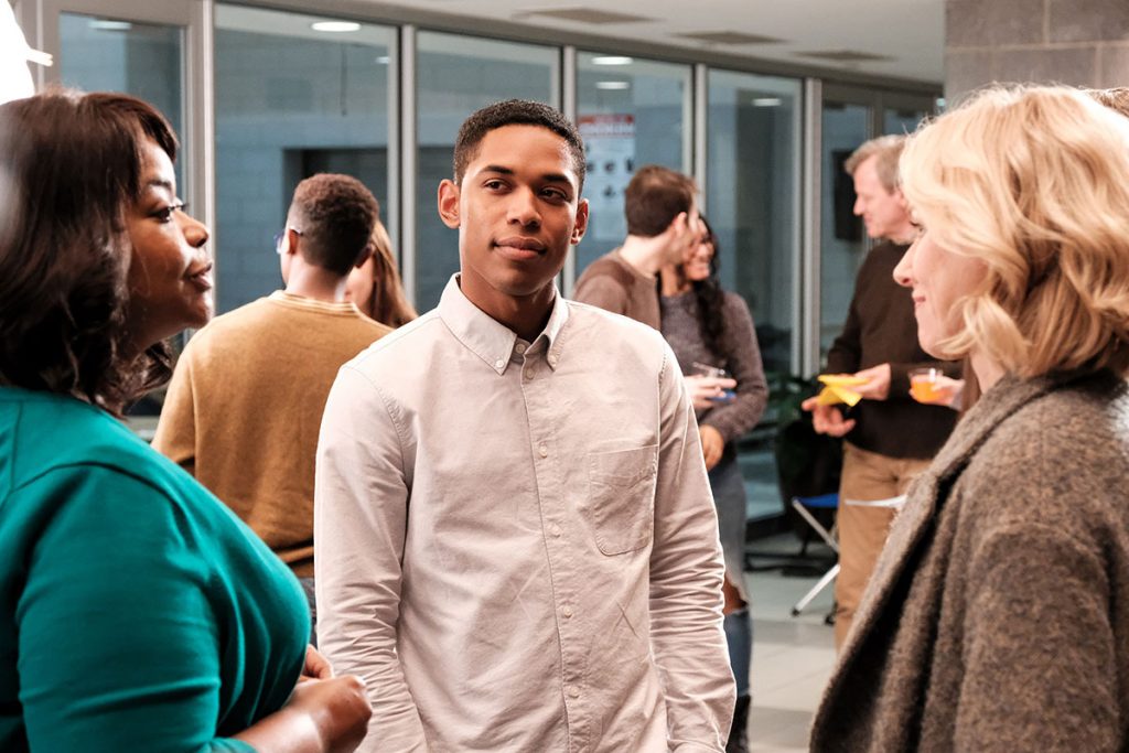 Octavia Spencer, Kelvin Harrison Jr and Naomi Watts in Luce (Jon Pack/Neon)