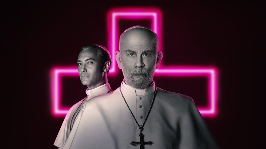 Loud and Clear reviews The New Pope Jude Law John Malkovich cross HBO