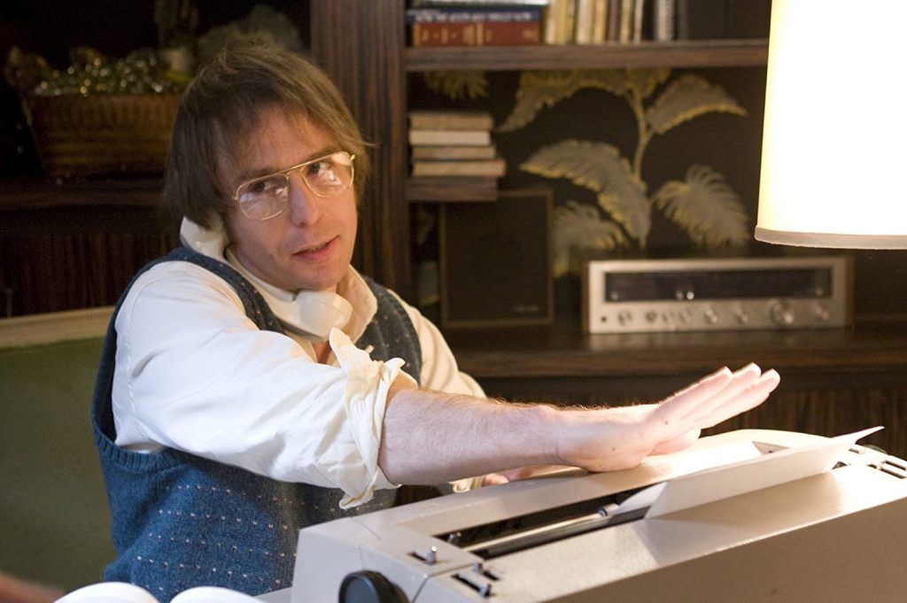 Loud and Clear reviews sam rockwell best films Frost Nixon