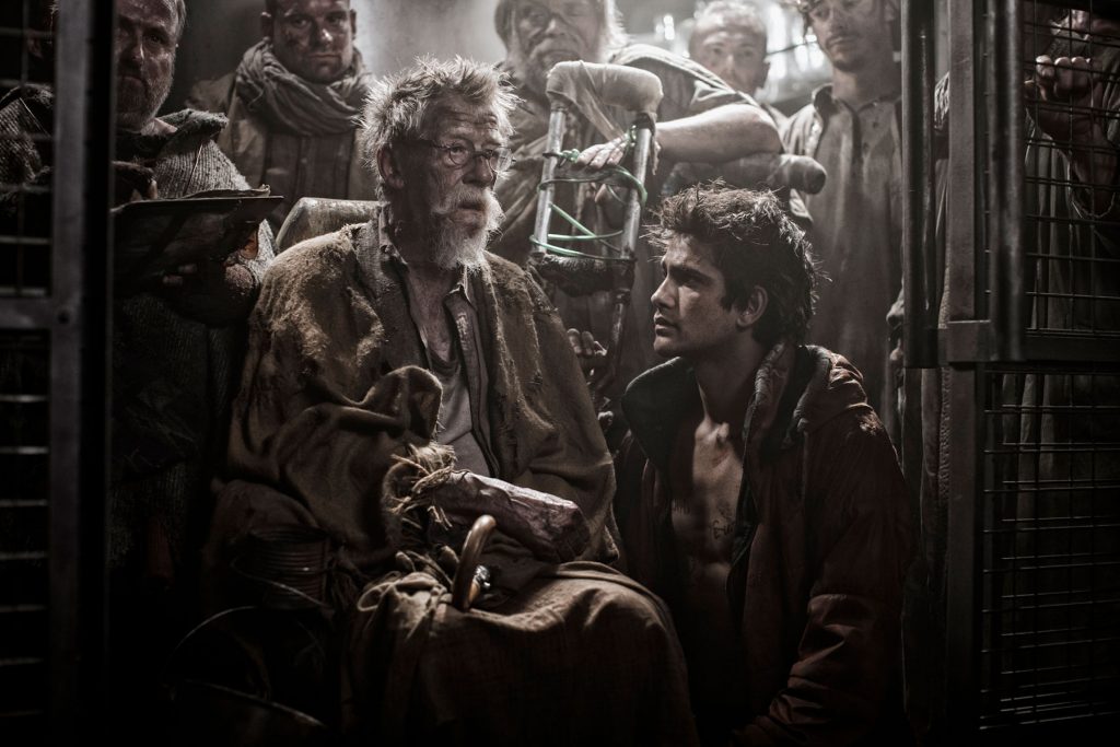 Loud and Clear reviews Snowpiercer John Hurt