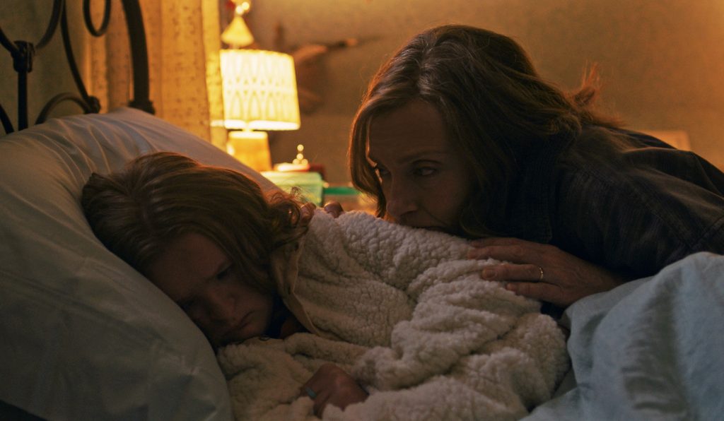 Toni Collette and Milly Shapiro in Hereditary