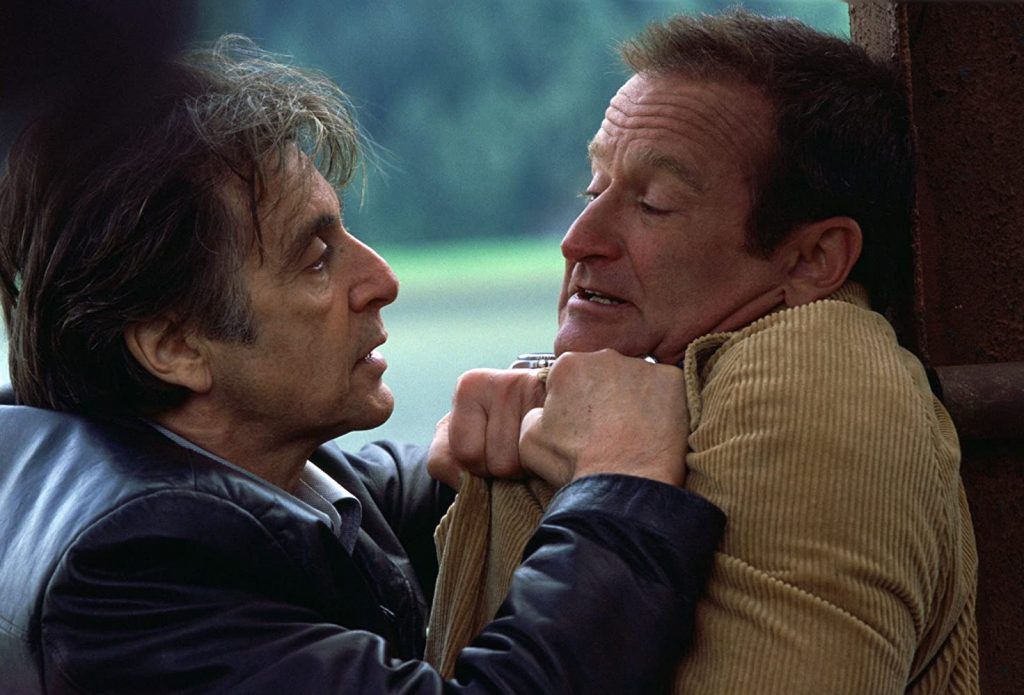 Al Pacino and Robin Williams in Insomnia