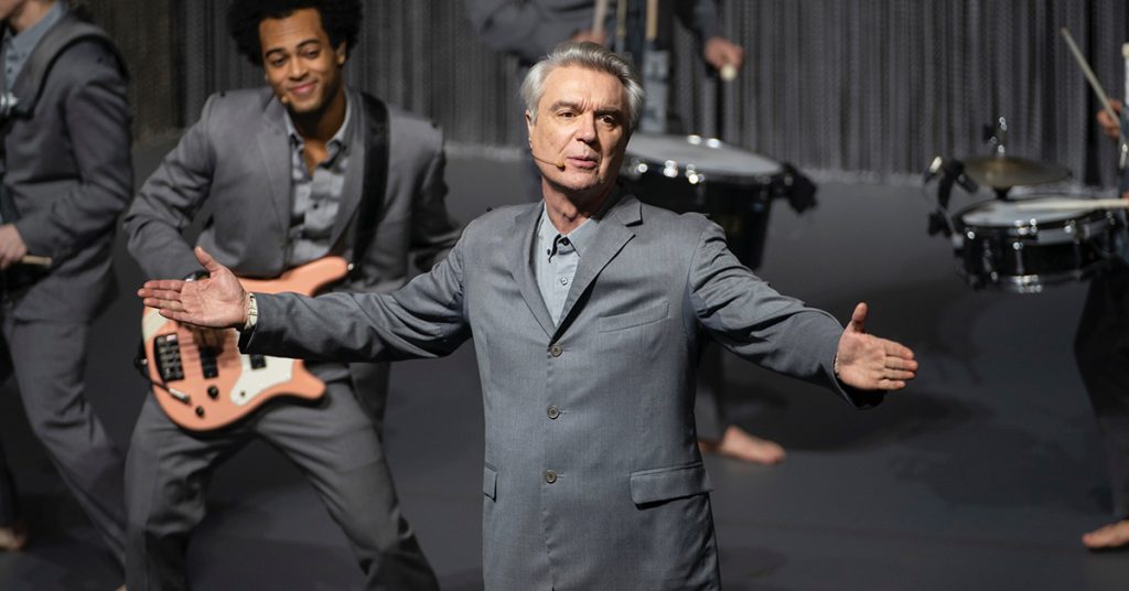 loud and clear reviews david byrne's american utopia