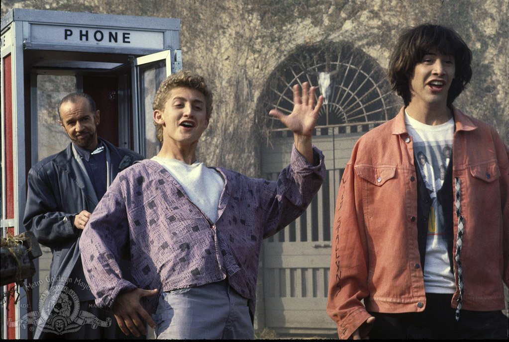 loud and clear reviews bill & ted excellent adventure film