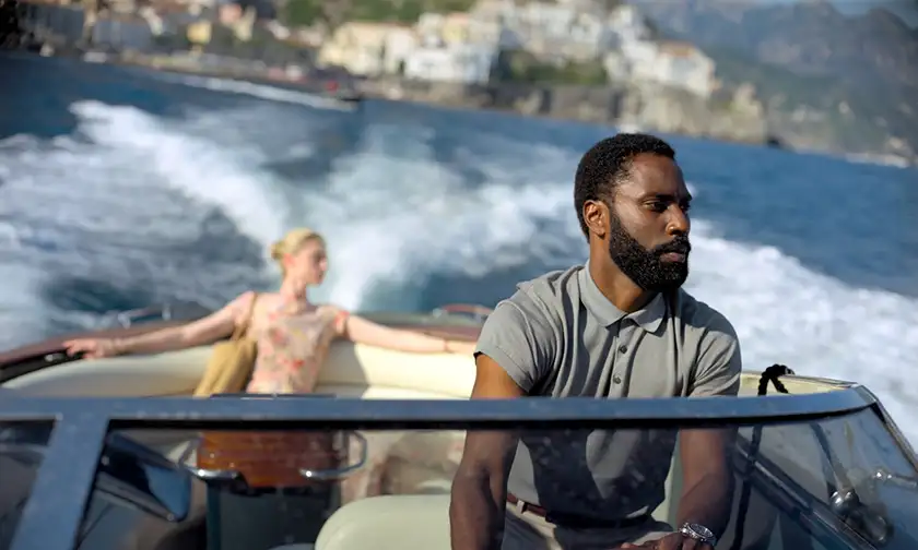 Elizabeth Debicki and John David Washington in "Tenet", a film that made us wonder about what makes confusing movies good