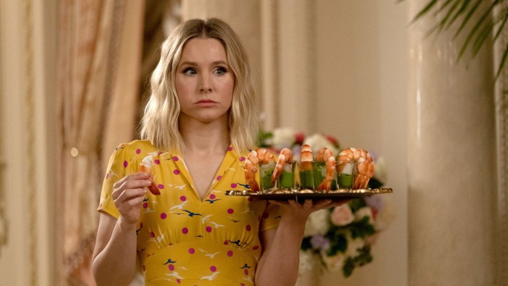 loud and clear reviews The Good Place shrimps