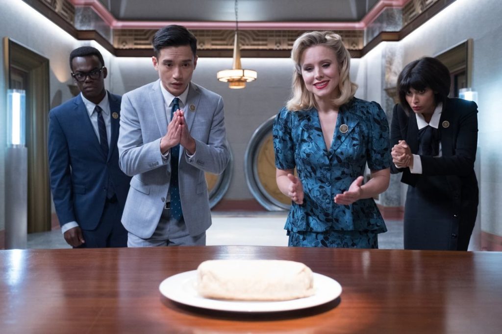 loud and clear reviews The Good Place burrito