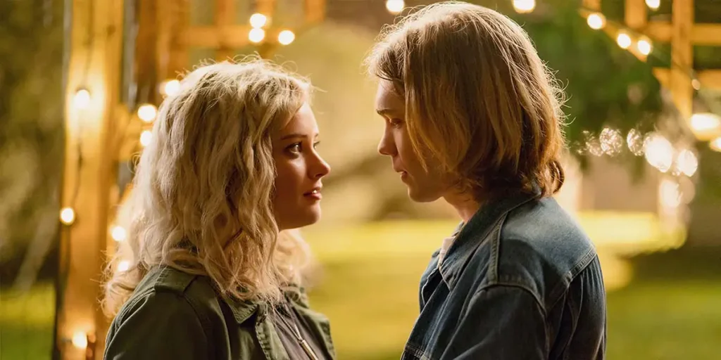 Katherine Langford and Charlie Plummer in Spontaneous