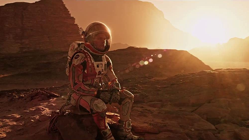 loud and clear reviews feel-good films the martian matt damon