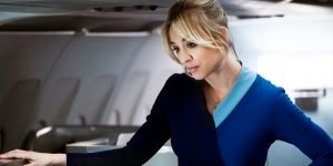 Kaley Cuoco in The Flight Attendant