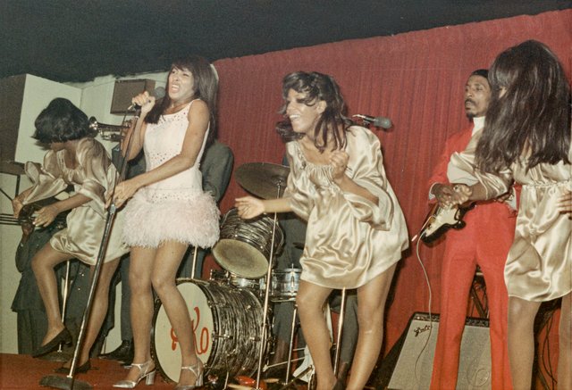 Tina Turner and Ikettes perform at Revue, in 1965