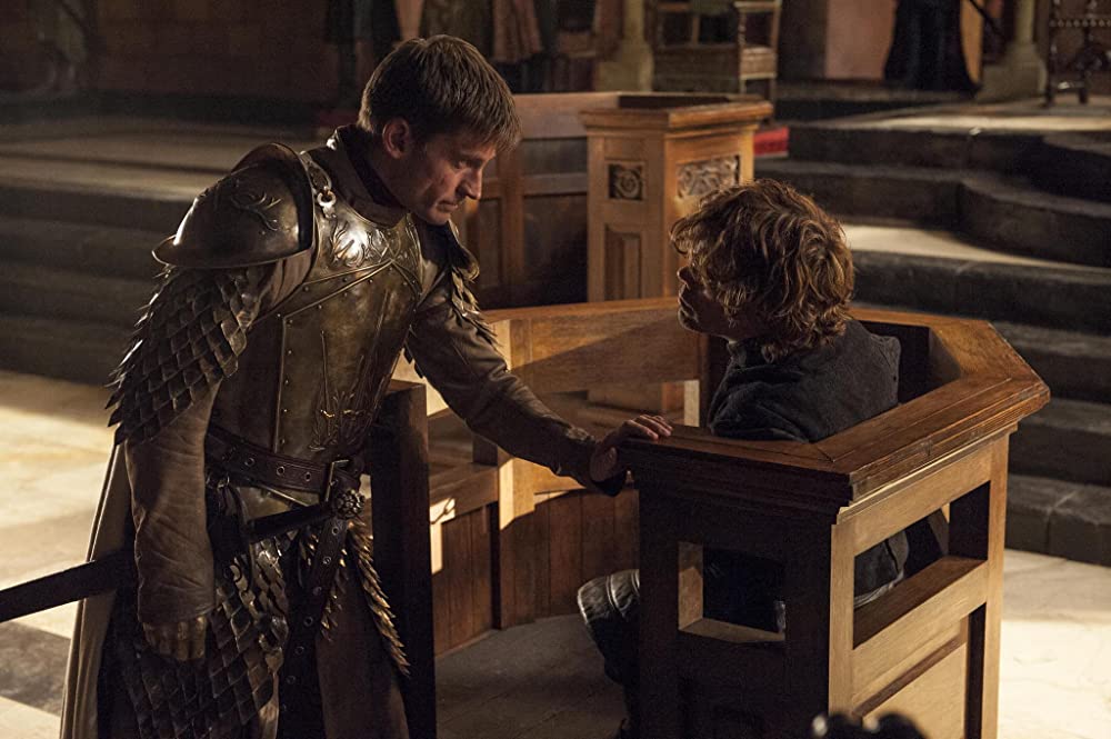 Nikolaj Coster-Waldau and Peter Dinklage in Game of Thrones