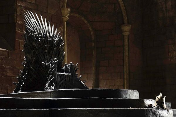 the iron throne in Game of Thrones