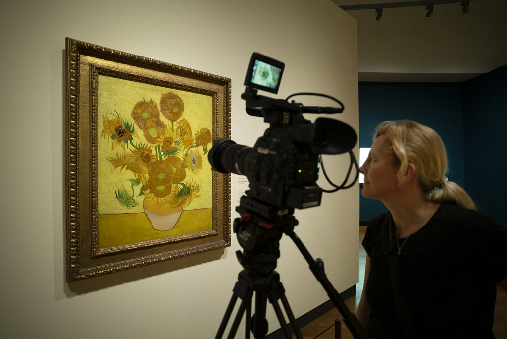 loud and clear reviews Sunflowers van gogh documentary