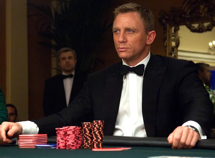 Casino Royale, one of the 10 best James Bond movies ranked from worst to best by Loud And Clear Reviews