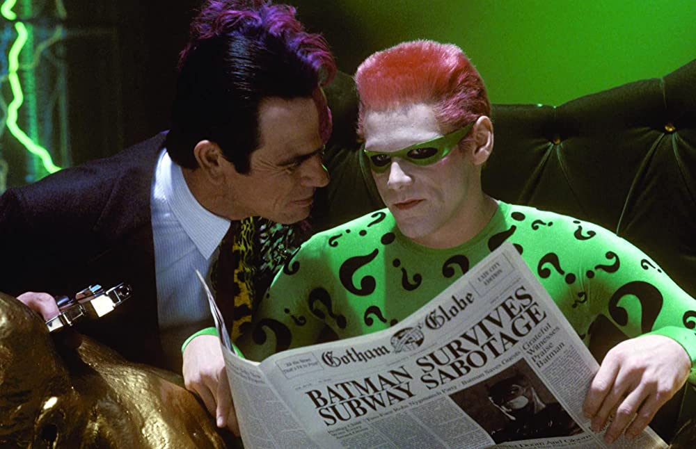 loud and clear reviews all batman films ranked worst to best batman forever