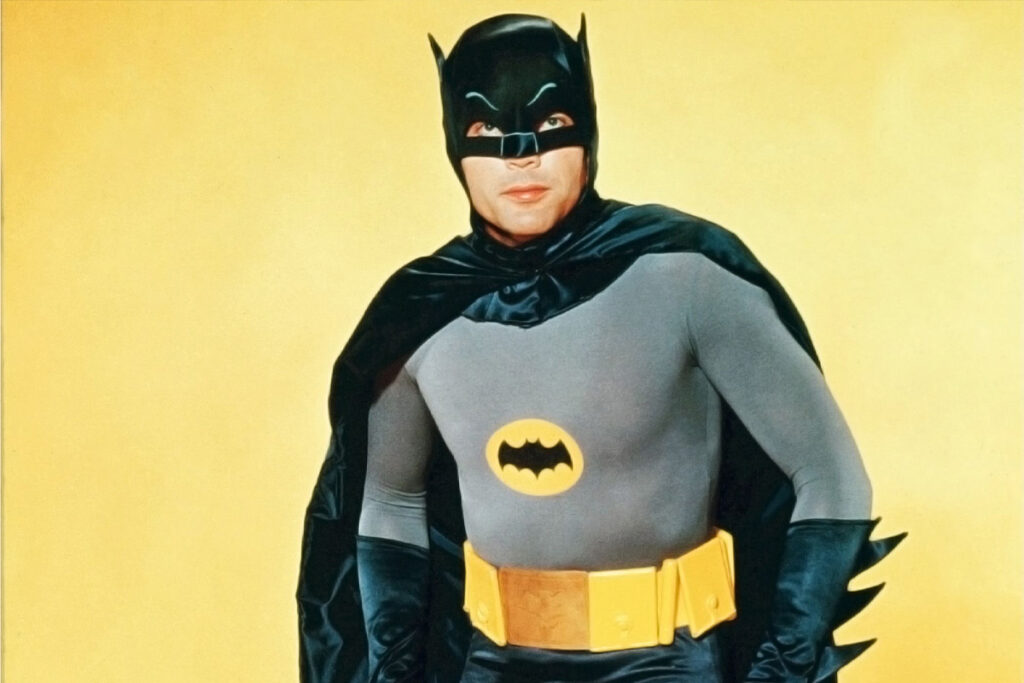Adam West Batman suit