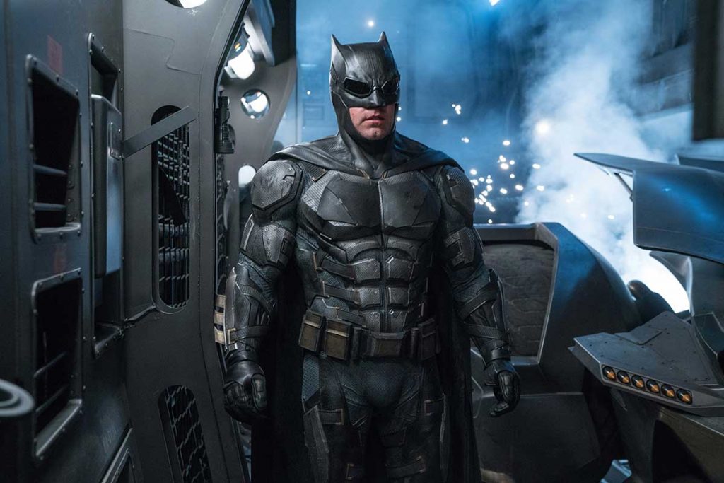 Ben Affleck Batman suit in Justice League