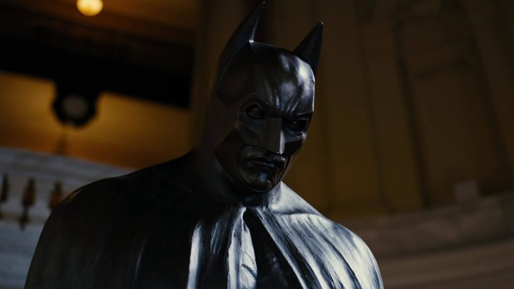 batman dark suit Christian Bale