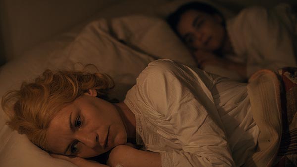 Claire Danes is in bed with eyes open in Episode 3 of “The Essex Serpent"