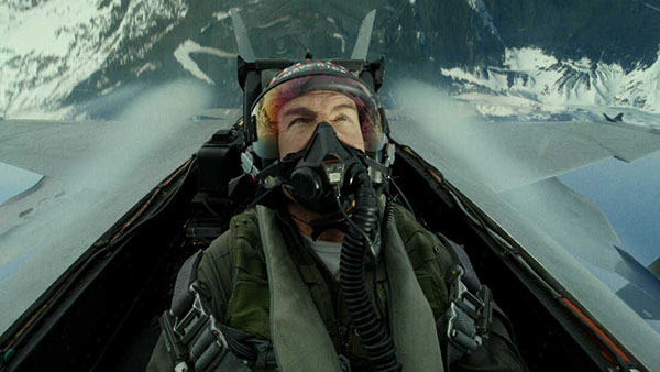 Tom Cruise plays Capt. Pete "Maverick" Mitchell in Top Gun: Maverick