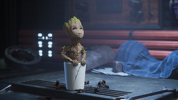 Groot (voiced by Vin Diesel) in Marvel Studios' I AM GROOT