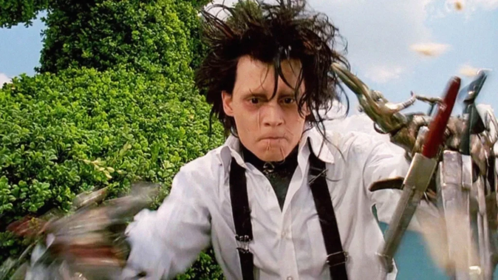 edward scissorhands cutting hair