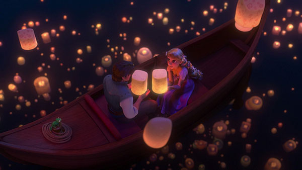 tangled boat scene