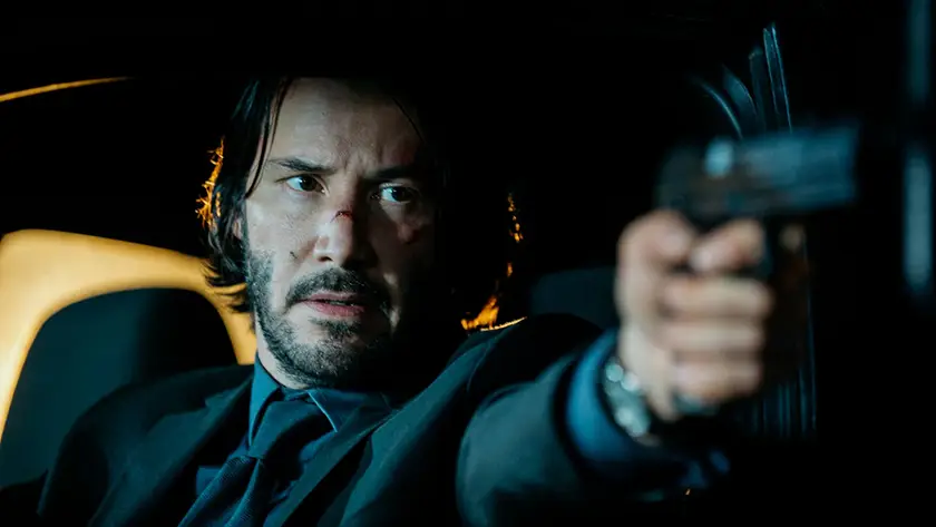 John Wick (2014), one of all the John Wick Movies ranked from worst to best in this article