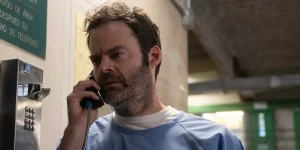 Bill Hader is on the phone in Barry Season 4