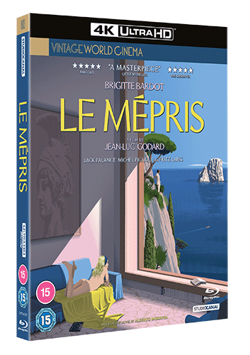loud and clear reviews le mépris contempt giveaway win blu-ray competition godard