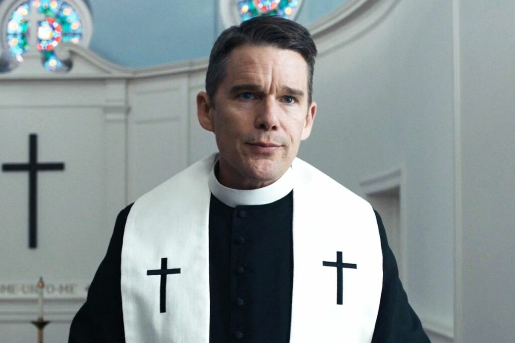 loud and clear reviews Paul Schrader’s Man in A Room Trilogy: How Religion Influences Morality - First Reformed (Killer Films)