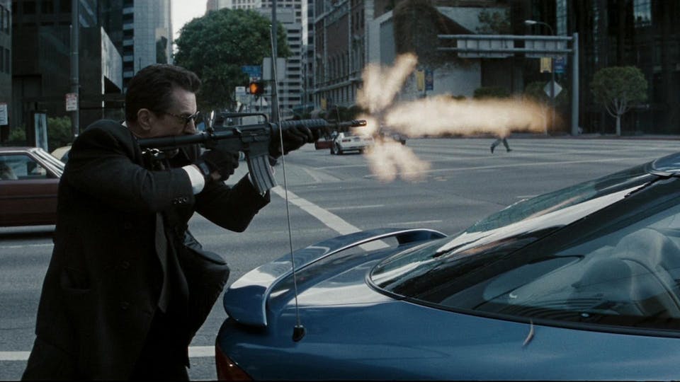 loud and clear reviews Heat (1995) film movie Michael Mann