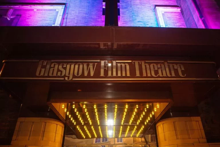 The Glasgow Film Theatre auditorium - a venue of the Glasgow Film Festival - seen from the outside