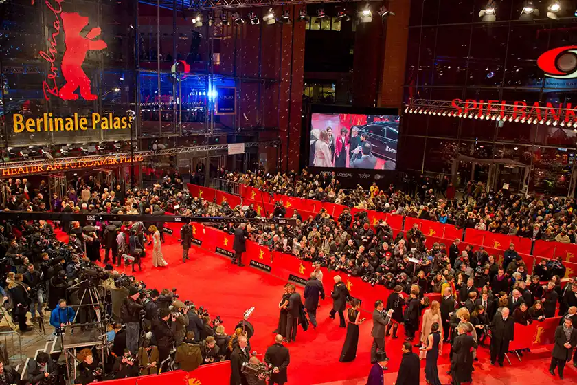 the red carpet at the berlin film festival