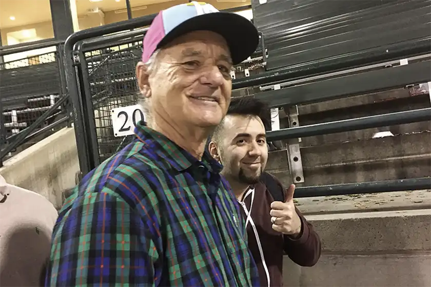 Bill Murray and Tommy Avallone in The Bill Murray Stories