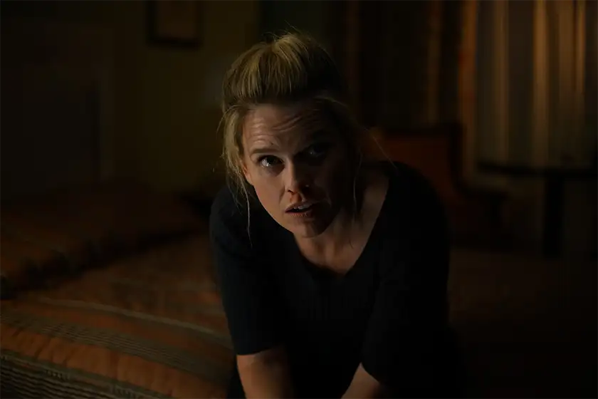 Alice Eve stars as Cassie Holt in Cult Killer