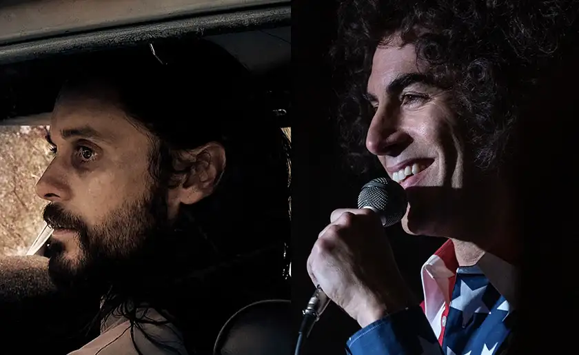 Jared Leto in The Little Things / Sacha Baron Cohen in The Trial of the Chicago 7