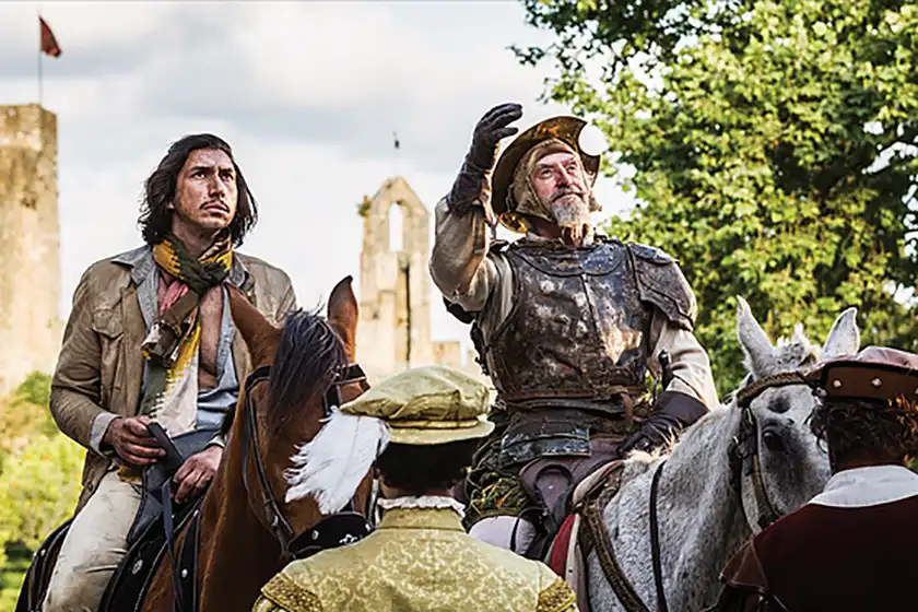  Adam Driver and Jonathan Pryce in The Man Who Killed Don Quixote
