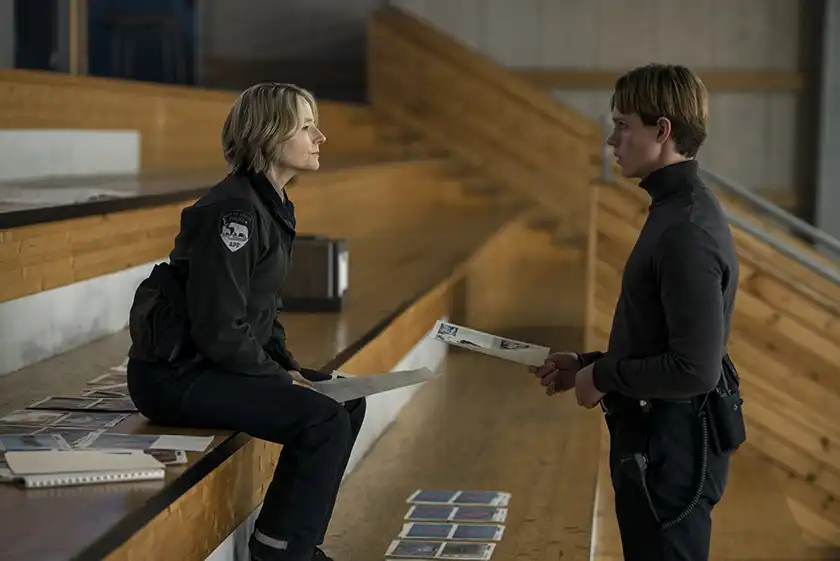 Jodie Foster and Finn Bennett in Episode 2 of True Detective: Night Country