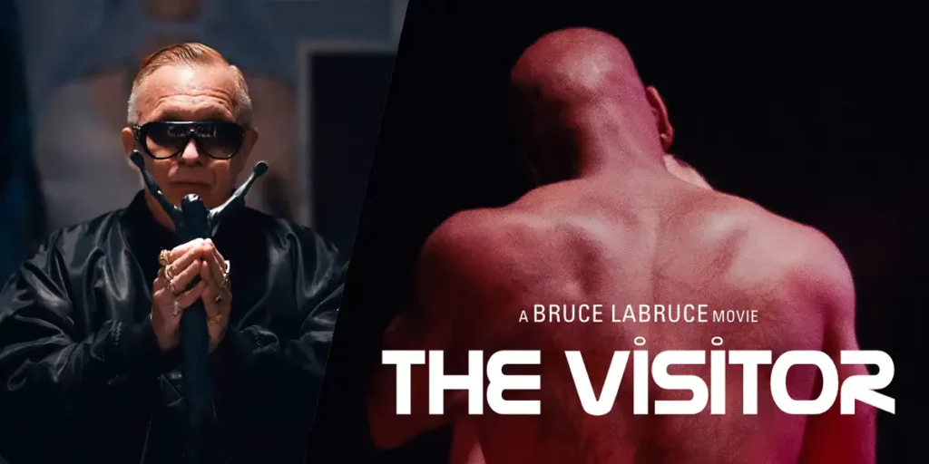 Director Bruce LaBruce, poster for the film The Visitor