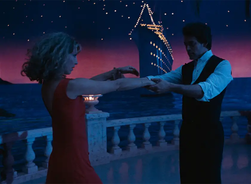 two characters dance in a scene from One from the Heart: Reprise, a new restoration of the Coppola film