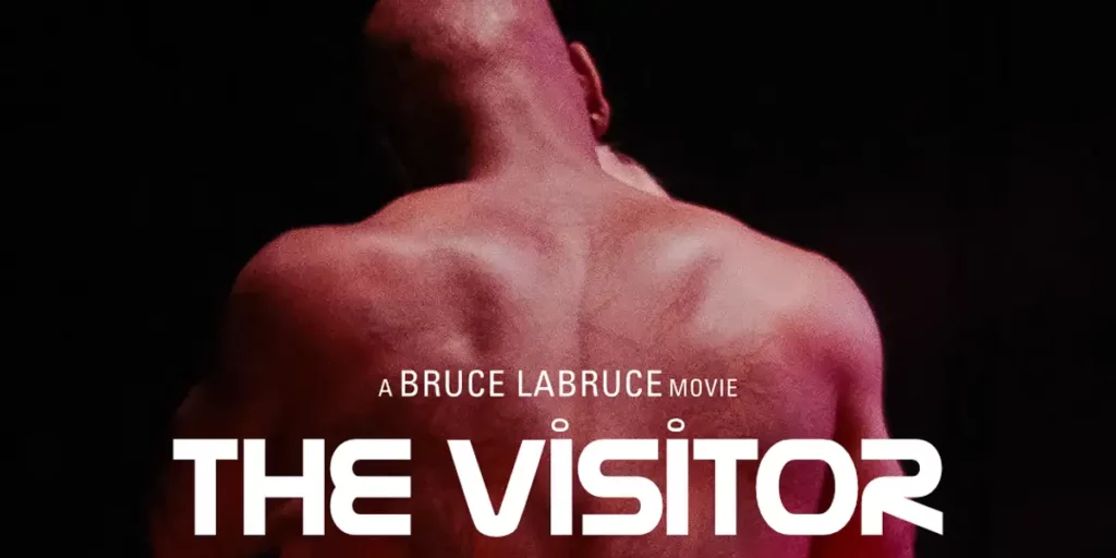 poster for Bruce LaBruce film The Visitor, from loud and clear reviews