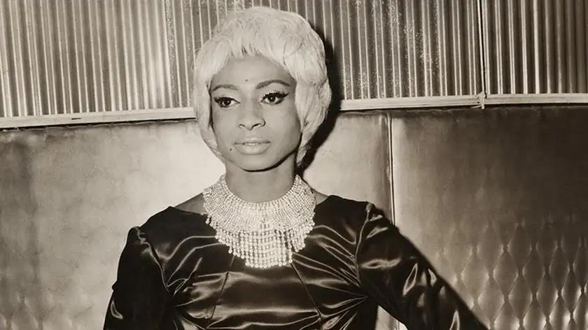 A picture of Jackie Shane shown in the film Any Other Way: The Jackie Shane Story