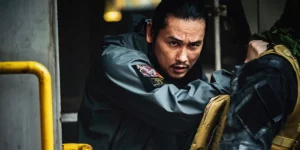 Tak Sakaguchi in the action film One Percent Warrior