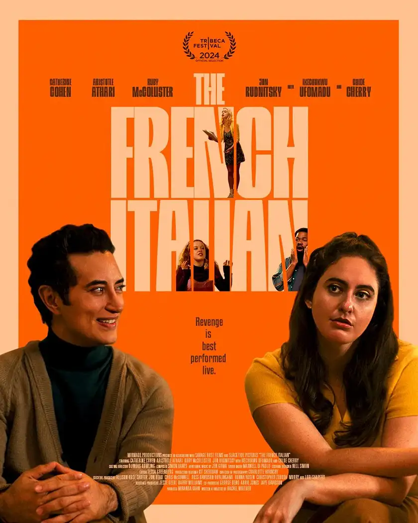 Poster for the film The French Italian